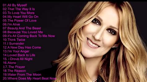 chansons celine dion liste